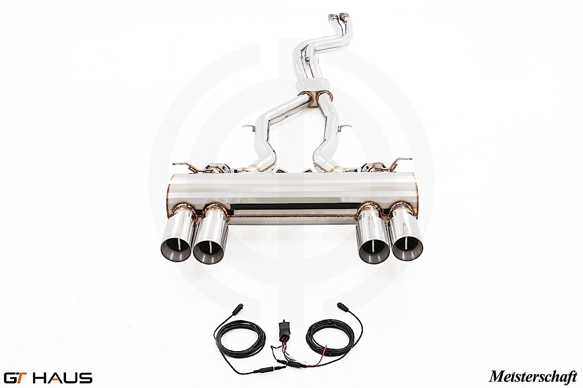 GTHaus Meisterschaft GTC Cat/Axle-Back Exhaust for 2014+ BMW M3